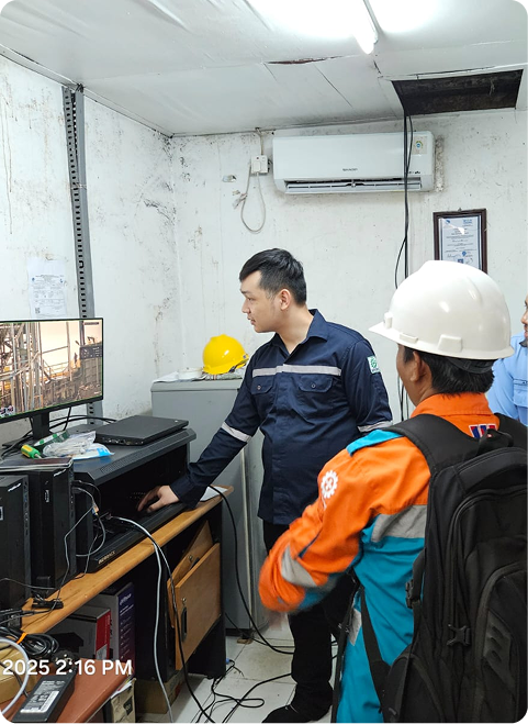 Pemasangan AIS Bunyu 4