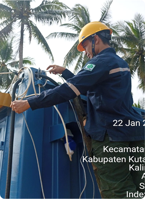 Pemasangan AIS Tanjung Berlian 4